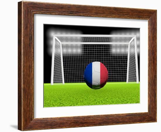 Soccer France-koufax73-Framed Art Print