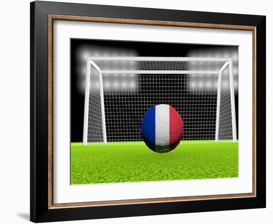 Soccer France-koufax73-Framed Art Print