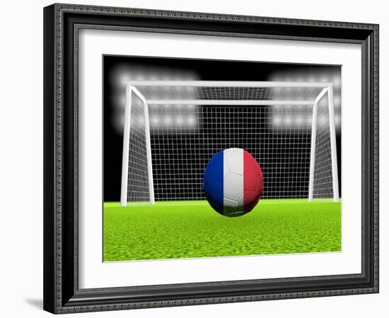 Soccer France-koufax73-Framed Art Print