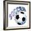 Soccer Girl 1-Kimberly Allen-Framed Art Print