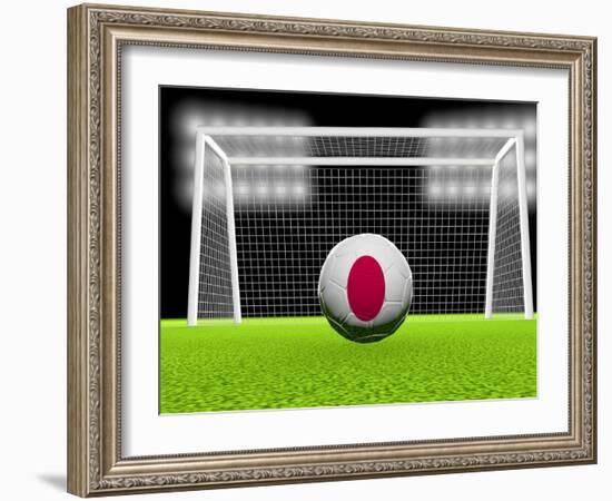 Soccer Japan-koufax73-Framed Art Print