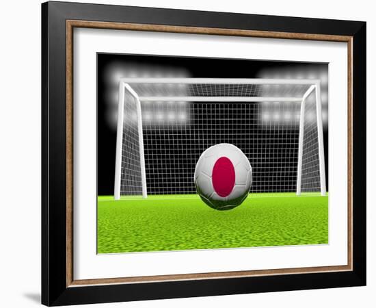 Soccer Japan-koufax73-Framed Art Print