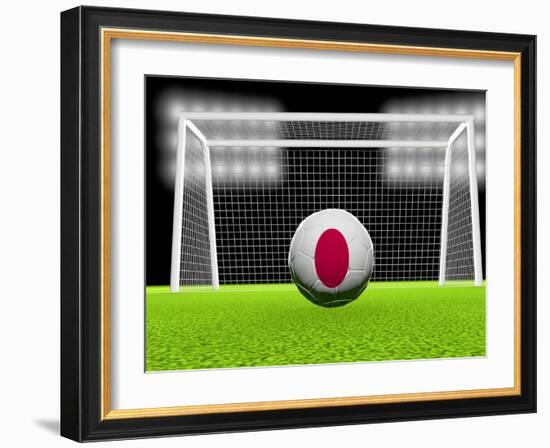 Soccer Japan-koufax73-Framed Art Print