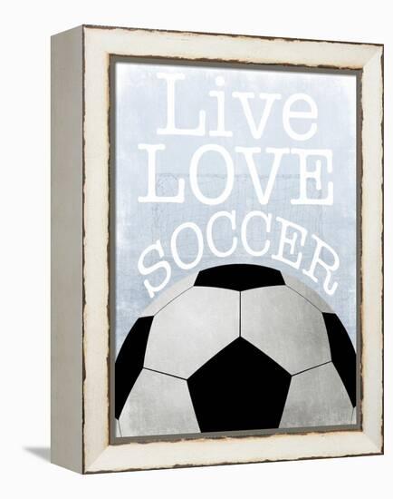 Soccer Love-Marcus Prime-Framed Stretched Canvas