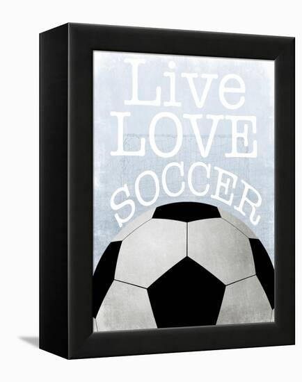 Soccer Love-Marcus Prime-Framed Stretched Canvas