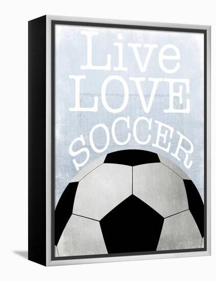 Soccer Love-Marcus Prime-Framed Stretched Canvas