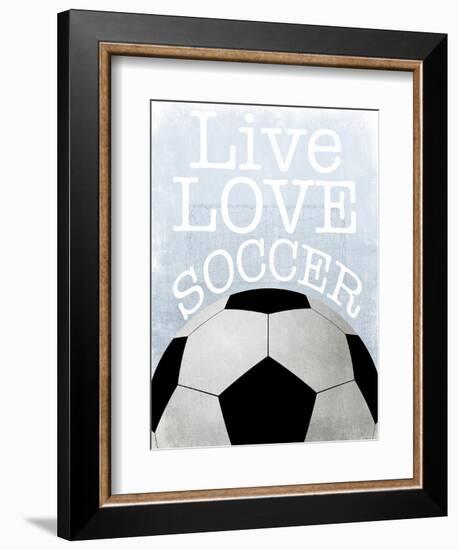 Soccer Love-Marcus Prime-Framed Premium Giclee Print