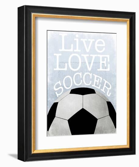 Soccer Love-Marcus Prime-Framed Premium Giclee Print