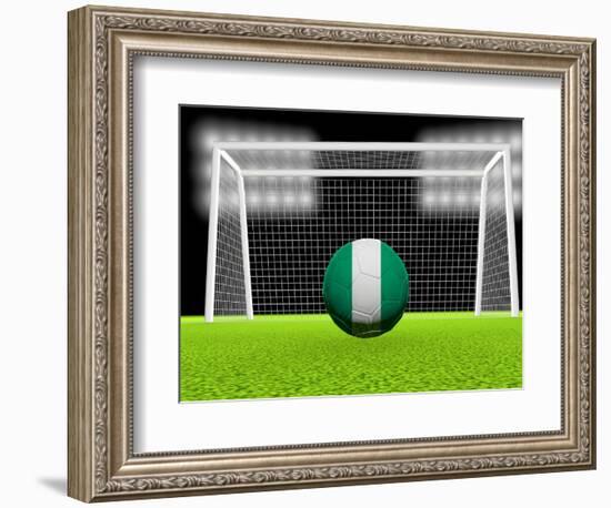 Soccer Nigeria-koufax73-Framed Premium Giclee Print