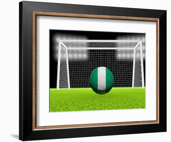 Soccer Nigeria-koufax73-Framed Premium Giclee Print