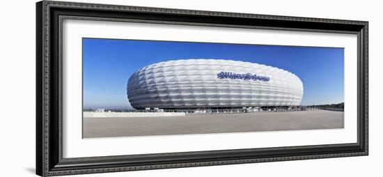 Soccer Stadium, Allianz Arena, Munich, Bavaria, Germany-null-Framed Photographic Print