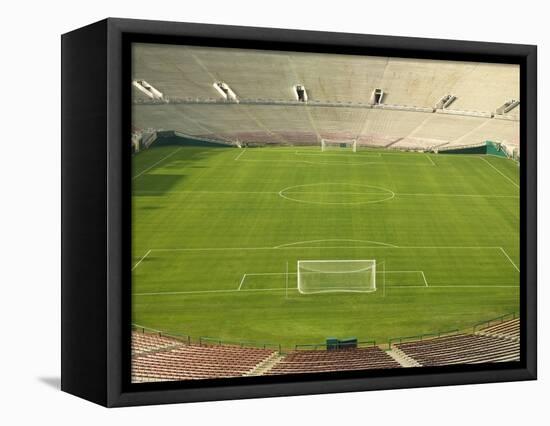 Soccer Stadium and Field-David Madison-Framed Premier Image Canvas
