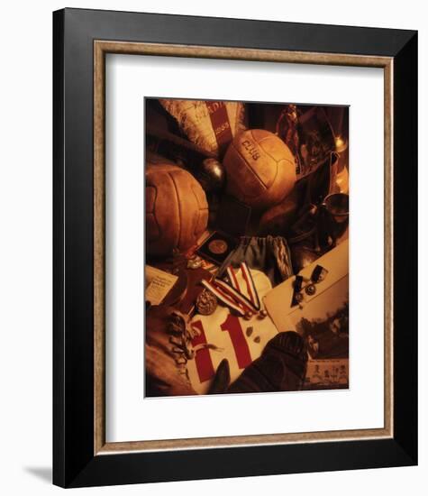 Soccer-Michael Harrison-Framed Art Print