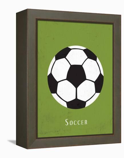 Soccer-null-Framed Stretched Canvas