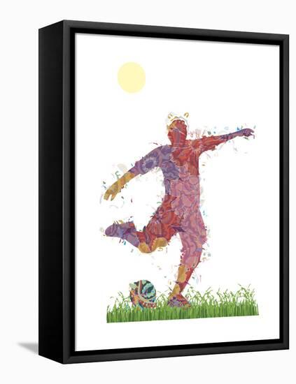 Soccer-Teofilo Olivieri-Framed Premier Image Canvas