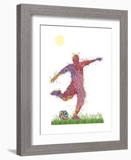 Soccer-Teofilo Olivieri-Framed Giclee Print