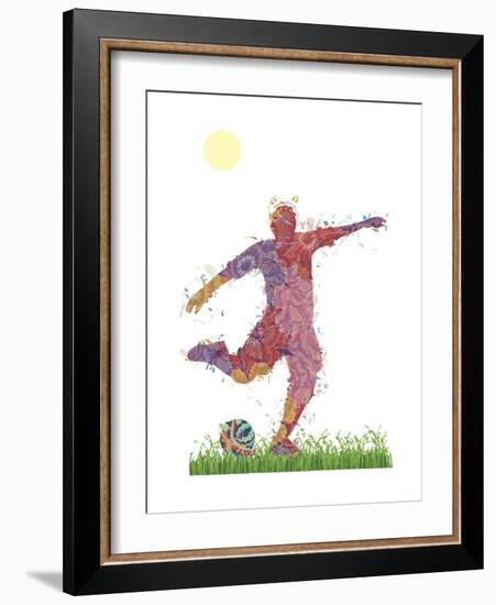 Soccer-Teofilo Olivieri-Framed Giclee Print