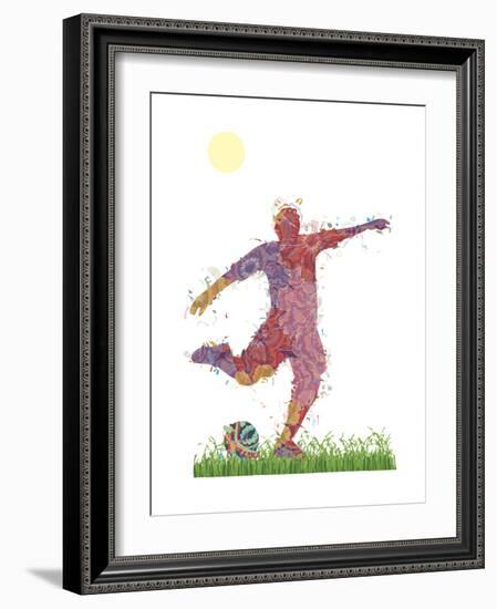 Soccer-Teofilo Olivieri-Framed Giclee Print