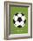 Soccer-null-Framed Art Print