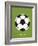 Soccer-null-Framed Art Print