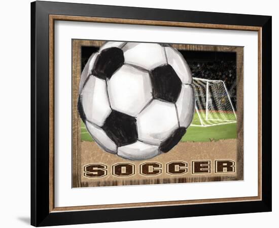 Soccer-Todd Williams-Framed Art Print