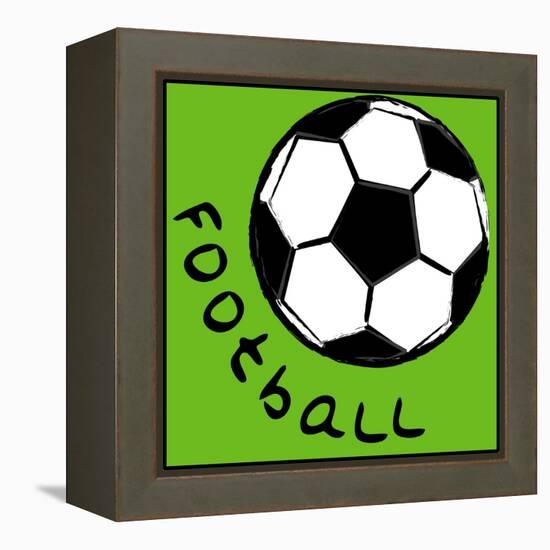 Soccerball-null-Framed Premier Image Canvas