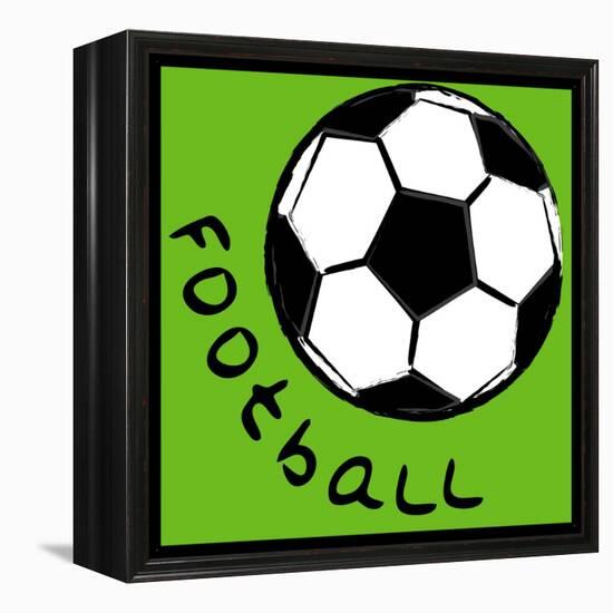 Soccerball-null-Framed Premier Image Canvas