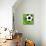 Soccerball-null-Giclee Print displayed on a wall