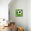 Soccerball-null-Mounted Giclee Print displayed on a wall