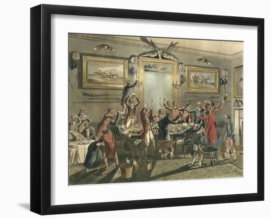 Social, Drinking Party-Henry Thomas Alken-Framed Art Print