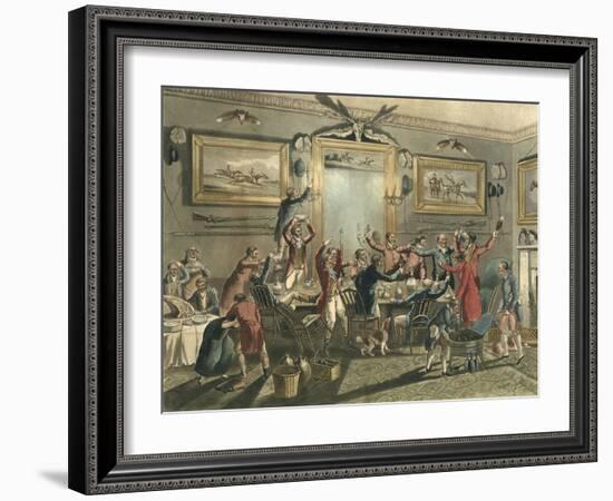 Social, Drinking Party-Henry Thomas Alken-Framed Art Print