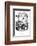 Social, Gin Shop 1836-George Cruikshank-Framed Photographic Print