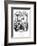 Social, Gin Shop 1836-George Cruikshank-Framed Photographic Print