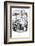 Social, Gin Shop 1836-George Cruikshank-Framed Photographic Print