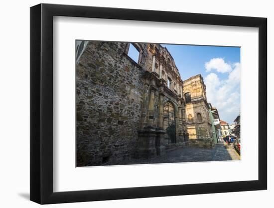 Society of Jesus, Casco Viejo, UNESCO World Heritage Site, Panama City, Panama, Central America-Michael Runkel-Framed Photographic Print