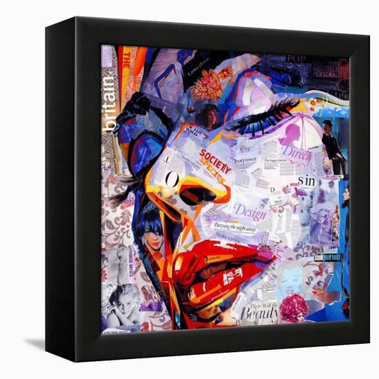 Society-James Grey-Framed Stretched Canvas
