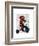 Sock Monkey on Tricycle-Fab Funky-Framed Art Print