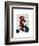 Sock Monkey on Tricycle-Fab Funky-Framed Art Print