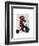 Sock Monkey on Tricycle-Fab Funky-Framed Art Print