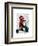 Sock Monkey on Tricycle-Fab Funky-Framed Art Print