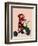 Sock Monkey Tricycle-Fab Funky-Framed Art Print