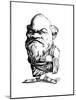 Socrates, Caricature-Gary Gastrolab-Mounted Giclee Print