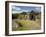 Sod Roofed and Walled Storage and Work Shops, Skogar Folk Museum, Coast of South Iceland-Dave Bartruff-Framed Photographic Print