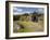 Sod Roofed and Walled Storage and Work Shops, Skogar Folk Museum, Coast of South Iceland-Dave Bartruff-Framed Photographic Print