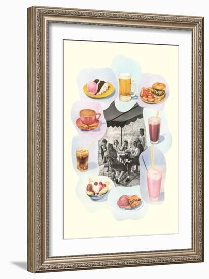 Soda Fountain Fare-null-Framed Art Print