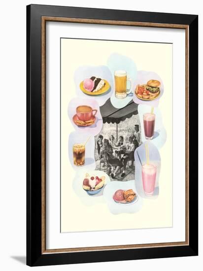 Soda Fountain Fare-null-Framed Art Print