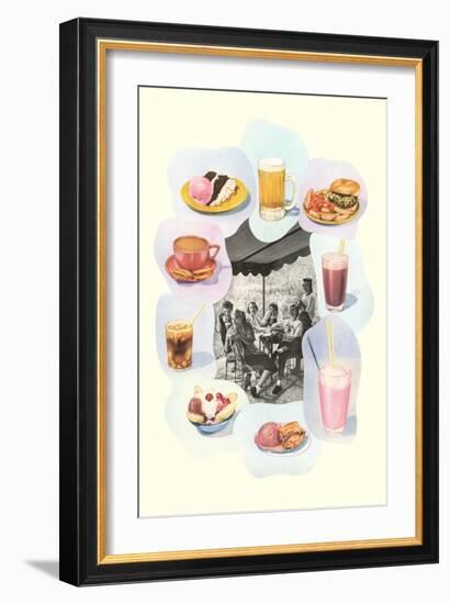 Soda Fountain Fare-null-Framed Art Print