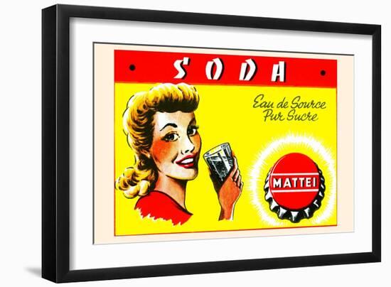 Soda Mattei-null-Framed Art Print