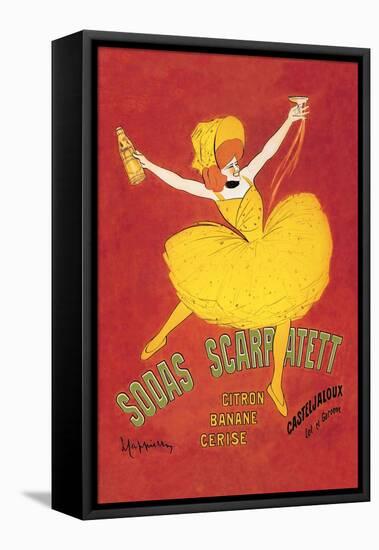 Sodas Scarpatett-Leonetto Cappiello-Framed Stretched Canvas