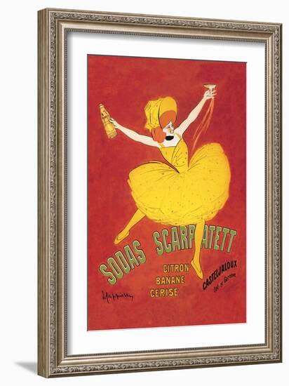 Sodas Scarpatett-Leonetto Cappiello-Framed Art Print